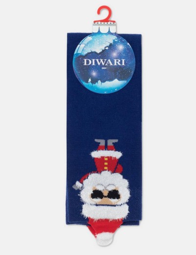 Носки мужские Conte 19С-66СП 912 NEW YEAR синий, Цвет: синий, Размеры: 42/45, изображение 2