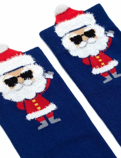 Носки мужские Conte 19С-66СП 912 NEW YEAR синий, Цвет: синий, Размеры: 42/45, изображение 3