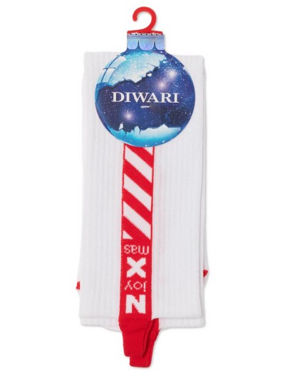 Носки мужские Conte 21С-32СП 280 NEW YEAR белый, Цвет: белый, Размеры: 42/45, изображение 2