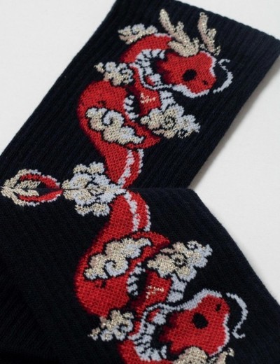 Носки мужские Conte 21С-35СП 553 NEW YEAR темно-синий, Цвет: темно-синий, Размеры: 42/45, изображение 3