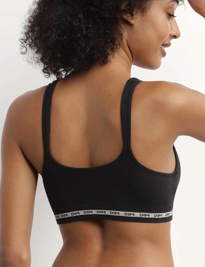 Бюстгальтер топ без косточек Dim ICON 0DCP черный, Цвет: черный, Размеры: 75A, изображение 2