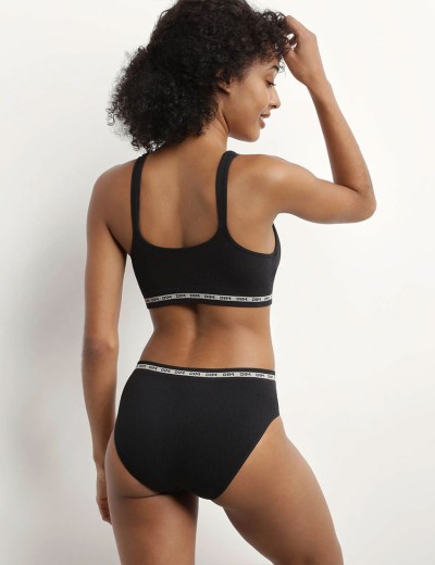 Бюстгальтер топ без косточек Dim ICON 0DCP черный, Цвет: черный, Размеры: 75A, изображение 5