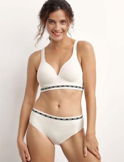 Бюстгальтер топ без косточек Dim ICON 0DCP бежевый, Цвет: бежевый, Размеры: 80A, изображение 4