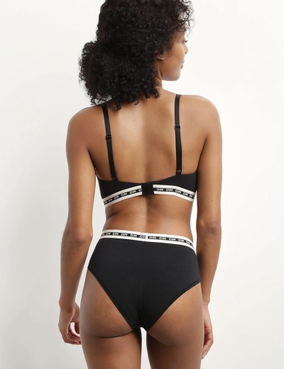 Бюстгальтер формованный без косточек Dim ICON 0DCQ черный, Цвет: черный, Размеры: 70B, изображение 5