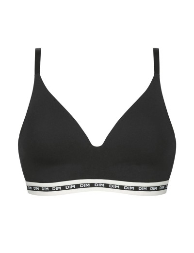 Бюстгальтер формованный без косточек Dim ICON 0DCQ черный, Цвет: черный, Размеры: 70B, изображение 6