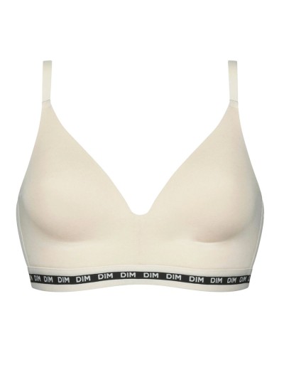 Бюстгальтер формованный без косточек Dim ICON 0DCQ бежевый, Цвет: бежевый, Размеры: 70B, изображение 6