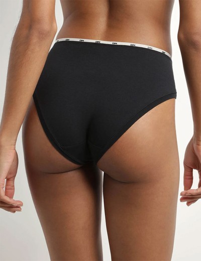 Трусы слипы из смесового хлопка Dim ICON 0DCS черный, Цвет: черный, Размеры: M, изображение 2