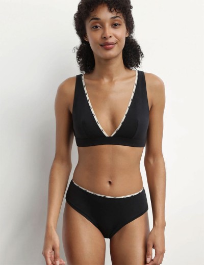 Трусы слипы из смесового хлопка Dim ICON 0DCS черный, Цвет: черный, Размеры: M, изображение 3