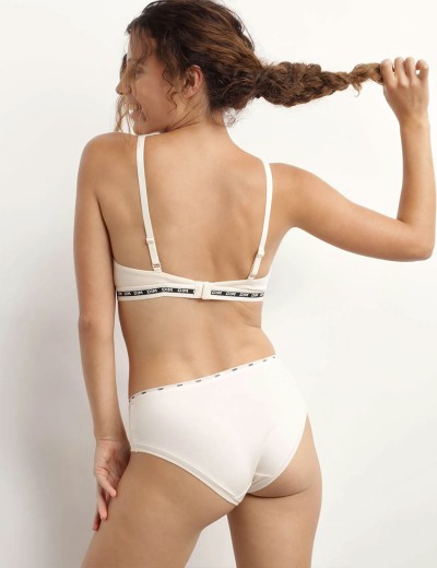 Трусы слипы из смесового хлопка Dim ICON 0DCS бежевый, Цвет: бежевый, Размеры: M, изображение 4