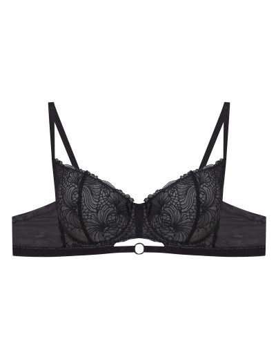 Бюстгальтер мягкий Esotiq 41803 OMBRE черный/темно-серый, Цвет: черный/темно-серый, Размеры: 65F, изображение 5