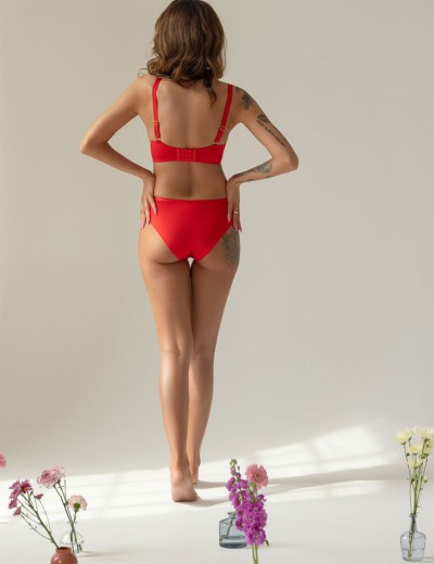 Трусы слипы Kris Line SWEETHEART briefs, Цвет: красный+оранжевый, Размеры: 2XL, изображение 4