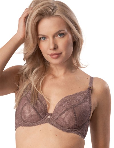 Бюстгальтер пуш-ап Mefemi REBECCA P-UP мокка, Цвет: мокка, Размеры: 70E, изображение 2