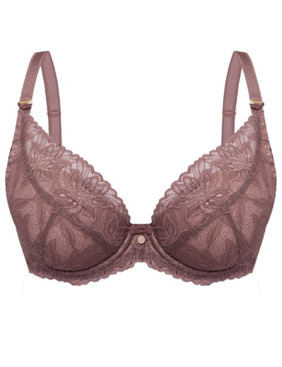 Бюстгальтер пуш-ап Mefemi REBECCA P-UP мокка, Цвет: мокка, Размеры: 70E, изображение 5