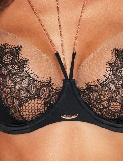 Бюстгальтер с мягкой чашкой Novika HARPER N03 M черный, Цвет: черный, Размеры: 85C, изображение 4