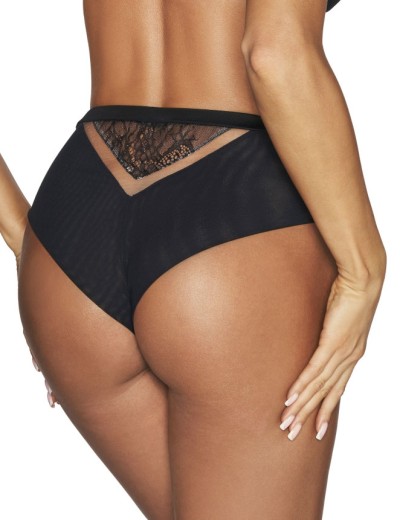 Трусы бразилиана Novika HARPER brazyliany черный, Цвет: черный, Размеры: 3XL, изображение 2