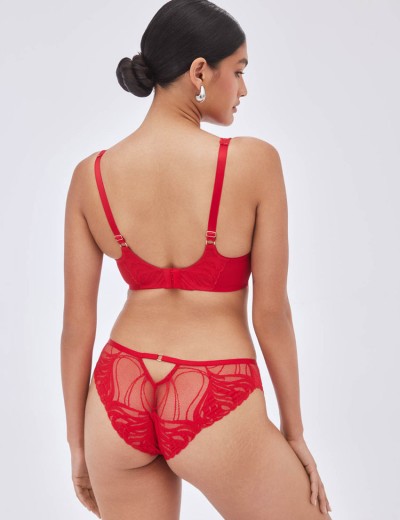 Трусики бразилиана Alles ADORE brazyliany red, Цвет: красный, Размеры: S, изображение 4