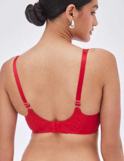 Бюстгальтер бралетт Alles ADORE M Bralette Red, Цвет: красный, Размеры: 65D, изображение 2