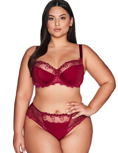 Трусы слипы Ava NOVATO 1030 figi Ruby, Цвет: рубин, Размеры: 2XL, изображение 3