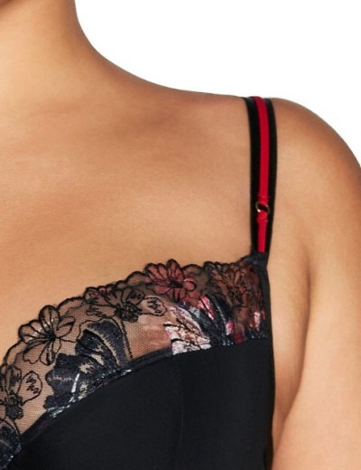 Бюстгальтер полупоролон Ava INTENSE 2121 PU Black, Цвет: черный, Размеры: 80D, изображение 4