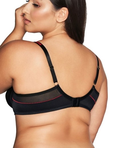 Бюстгальтер полупоролон Ava INTENSE 2121 PU Black, Цвет: черный, Размеры: 80D, изображение 2