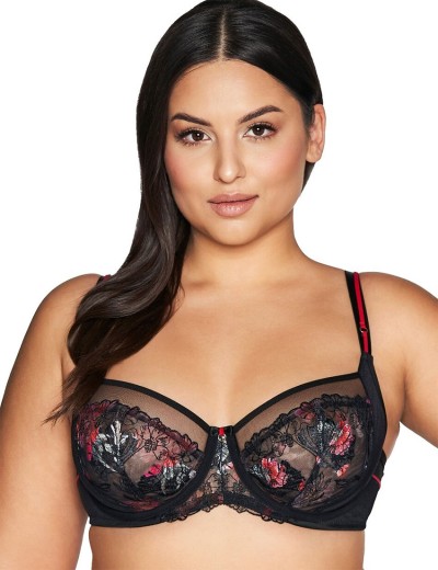 Бюстгальтер с мягкой чашкой Ava INTENSE 2122 M Black, Цвет: черный, Размеры: 80H, изображение 5