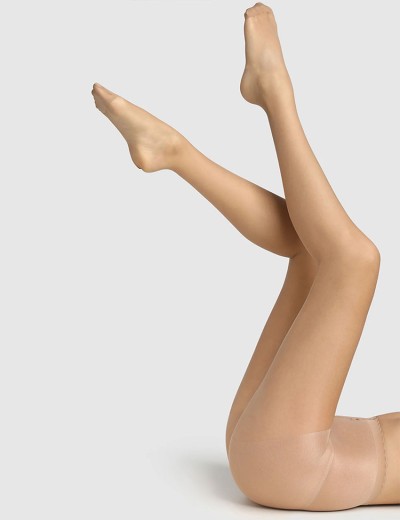 Колготки прозрачные Dim 0ALZ BODY TOUCH 17 den бежевый, Цвет: бежевый, Размеры: 1, изображение 2