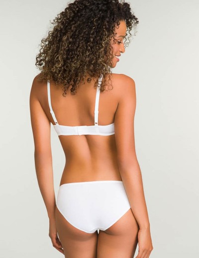 Трусы из микрофибры Dim BASIC D08G7 белый, Цвет: белый, Размеры: XS, изображение 4