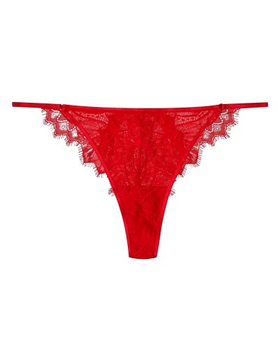 Кружевные трусики стринги Esotiq 41764 OKSANA красный, Цвет: красный, Размеры: L, изображение 4
