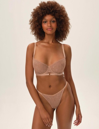 Трусики слипы Esotiq 41805 OMBRE миндаль, Цвет: миндаль, Размеры: S, изображение 3