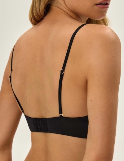 Бюстгальтер планж пуш-ап Esotiq NOVELTY 42295 черный, Цвет: черный, Размеры: 75F, изображение 3 Бюстгальтер планж пуш-ап Esotiq NOVELTY 42295 черный, Цвет: черный, Размеры: 75F, изображение 3