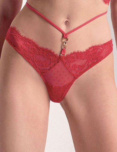 Комплект Lormar BOUNDAGE Bon52623 ОЗ25 пуш-ап бразилиана rosso, Цвет: rosso (красный), Размеры: 65B, изображение 3