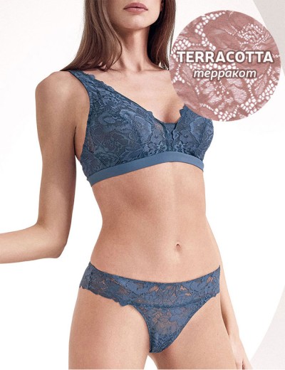 Комплект Lormar YOURBODY мягкая+бразилы You52314 terracotta, Цвет: terracotta (терракотовый), Размеры: 70B, изображение 4 Комплект Lormar YOURBODY мягкая+бразилы You52314 terracotta, Цвет: terracotta (терракотовый), Размеры: 70B, изображение 4