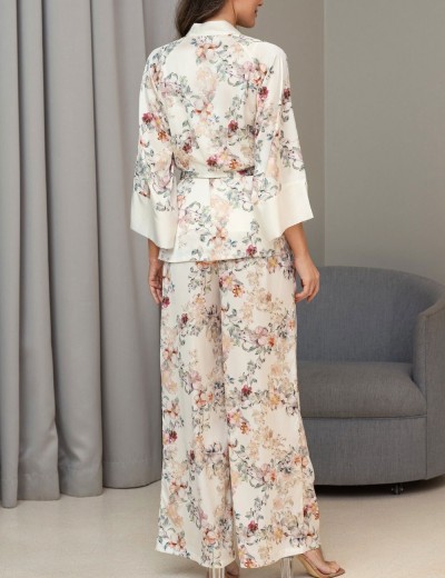 Комплект-тройка из шелка Mia-Amore EDEN 5168, Цвет: молочный, Размеры: S, изображение 5