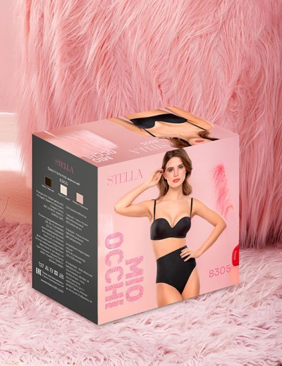 Бюстье планж с пуш-ап Mioocchi STELLA 8305 cipria, Цвет: cipria (пудровый), Размеры: 70B, изображение 5