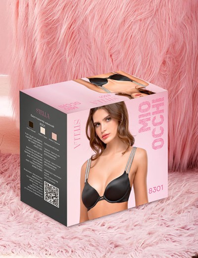 Бюстгальтер пуш-ап гель Mioocchi STELLA 8301 praline, Цвет: praline (пралине), Размеры: 85C, изображение 5 Бюстгальтер пуш-ап гель Mioocchi STELLA 8301 praline, Цвет: praline (пралине), Размеры: 85C, изображение 5