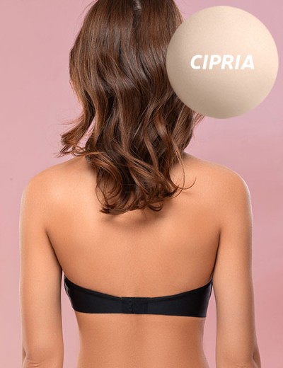 Бюстгальтер пуш-ап-трансформер Mioocchi STELLA 8303 cipria, Цвет: cipria (пудровый), Размеры: 75D, изображение 4