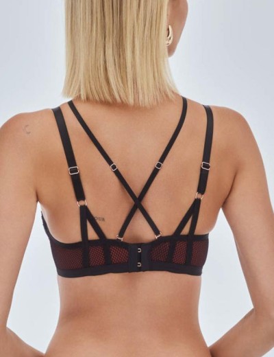 Бюстгальтер пуш-ап Alles HEARTBEAT P-UP, Цвет: черный, Размеры: 60D, изображение 2