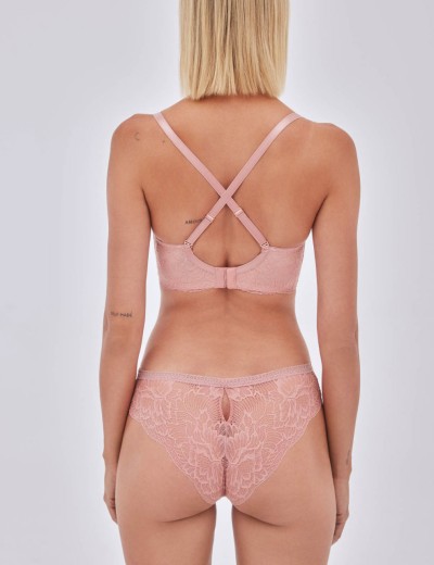 Бюстгальтер пуш-ап Alles NUDE ROSE 01 P-UP, Цвет: пудра, Размеры: 65F, изображение 5