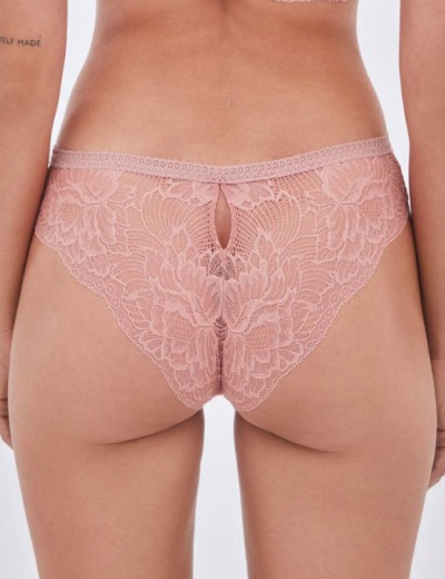 Трусики бразилиана Alles NUDE ROSE brazyliany, Цвет: пудра, Размеры: S, изображение 2