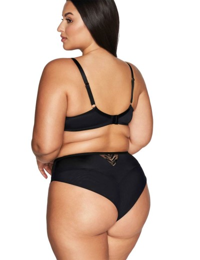 Трусы бразилиана Ava GODDESS 2118 brazilian Black, Цвет: черный, Размеры: M, изображение 4