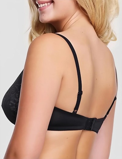 Формованный бюстгальтер Dim D08G4 черный, Цвет: черный, Размеры: 75D, изображение 2