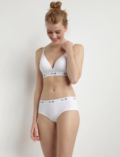 Бюстгальтер топ без косточек Dim ORIGINALS 0CIG белый, Цвет: белый, Размеры: 70B, изображение 3