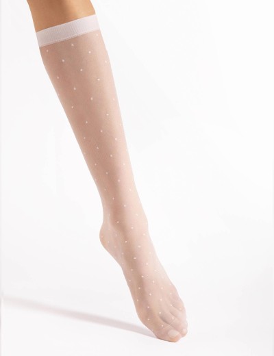 Гольфы женские Fiore 2145/G QUEBEC 15 den, Цвет: белый, Размеры: UN, изображение 2 Гольфы женские Fiore 2145/G QUEBEC 15 den, Цвет: белый, Размеры: UN, изображение 2