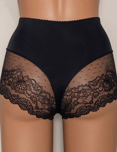 Трусы высокие Fluide PASSION 2070 черно-розовый, Цвет: черно-розовый, Размеры: XL, изображение 2