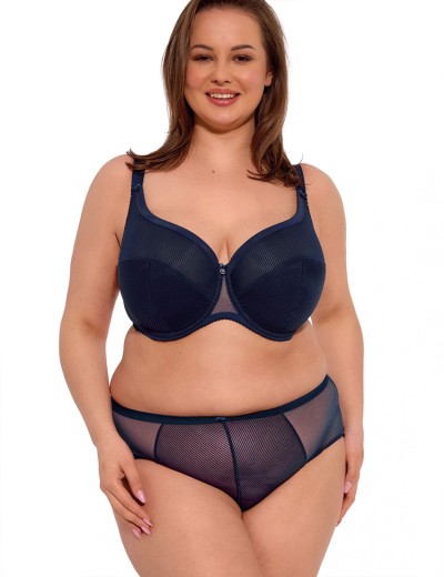 Трусы слипы Gaia 1058 SONIA figi темно-синий, Цвет: темно-синий, Размеры: 4XL, изображение 3