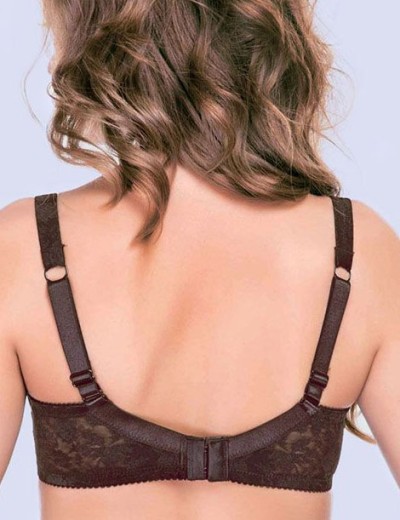 Бюстгальтер с плотной чашкой Leilieve HAUTE COUTURE 7743 chocolate, Цвет: chocolate (коричневы, Размеры: 70E, изображение 2