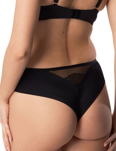 Трусики бразилиана Mefemi ROXANE Brazyliany черный, Цвет: черный, Размеры: L, изображение 2