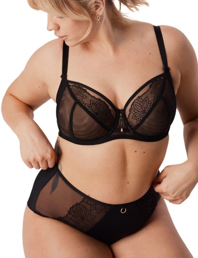 Бюстгальтер с мягкой чашкой Mefemi ROXANE M черный, Цвет: черный, Размеры: 85E, изображение 2