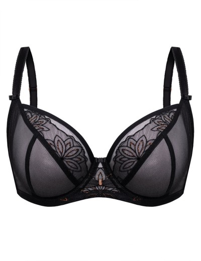 Бюстгальтер с мягкой чашкой Mefemi ROXANE M черный, Цвет: черный, Размеры: 85E, изображение 6