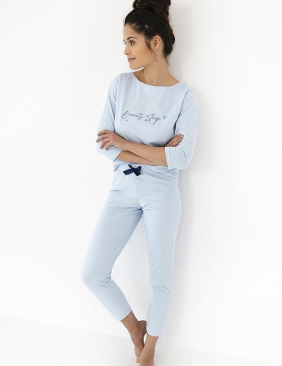Голубая пижама Sensis BEAUTY SLEEP, Цвет: голубой, Размеры: L, изображение 2